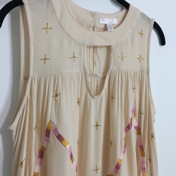 Beaded Pink/Peach Top - Picture 4 of 7